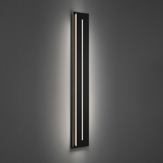 MIDNIGHT 56IN OUTDOOR SCONCE 3CCT 3500K (3612|WS-W66256-35-BK)