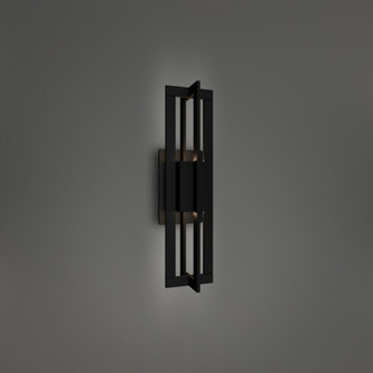 GANDER 20IN OUTDOOR SCONCE 4CCT 4000K (3612|WS-W78520-40-BK)