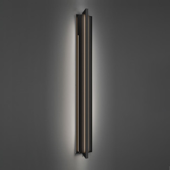 Krimp Outdoor Wall Sconce Light (3612|WS-W70560-BK)
