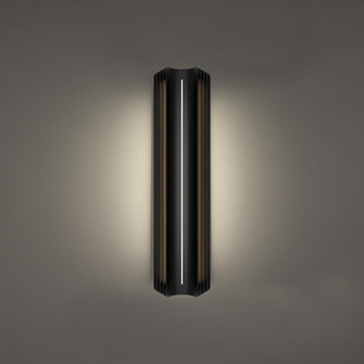 Kane Outdoor Wall Sconce Light (3612|WS-W56524-40-BK)