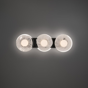 FRESCO 25IN 3LT BATH SCONCE 3000K (3612|WS-66525-BK)