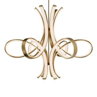 FLEUR DE LIS 56IN INDOOR PENDANT 3000K (3612|PD-90556-BK)