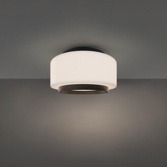 PRESTON 8IN FLUSH MOUNT 4CCT 2700K (3612|FM-12508-27-BK)
