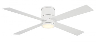 Falco 54'' LED Flush Mount Ceiling Fan (39|F797L-WHF)