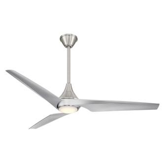 Switch 60'' LED Smart Dual Mount Hugger Ceiling Fan (39|F636L-BN/SL)