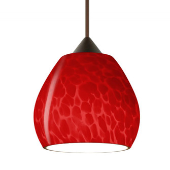 Besa Pendant Tay Tay Bronze Red Cloud 1x5W LED (127|XP-5605RC-LED-BR)