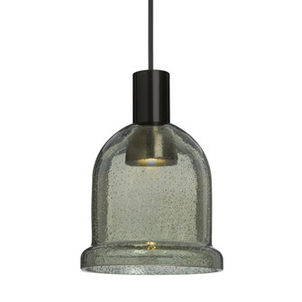 Besa Kiba Pendant For Multiport Canopy, Moss Bubble, Black Finish, 1x3W LED (127|X-KIBAMS-LED-BK)
