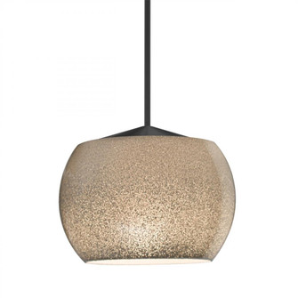 Besa, Keno Cord Pendant for Multiport Canopy, Smoke Sand, Black Finish, 1x3W LED (127|X-KENOSM-LED-BK)