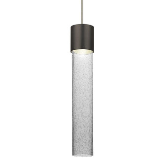 Besa Wanda 12 Pendant, Clear Bubble, Bronze Finish, 1x3W LED (127|RXP-WAND12CL-LED-BR)