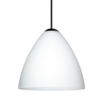 Besa Pendant Mia, Black Finish, Opal Matte 1x50W MAX GY6.35 Base (127|RXP-177907-BK)