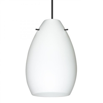 Besa Pendant Pera 6, Black Finish, Opal Matte 1x5W LED (127|RXP-171307-LED-BK)