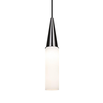 Besa Metro 14 Pendant for Multiport Canopy, Opal Matte, Black Finish, 1x60W Medium base (127|J-METRO14-BK)