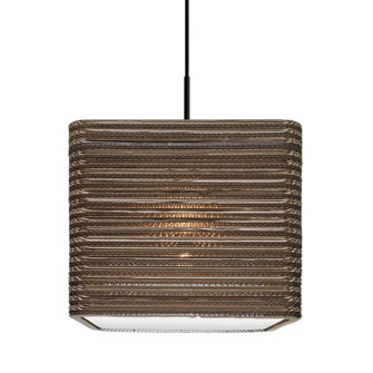 Besa, Kirk 12 Cord Pendant For Multiport Canopies, Black Finish, 1x9W LED (127|J-KIRK12-LED-BK)