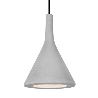 Besa Gala Pendant For Multiport Canopy, Natural, Black Finish, 1x9W LED (127|J-GALANA-LED-BK)
