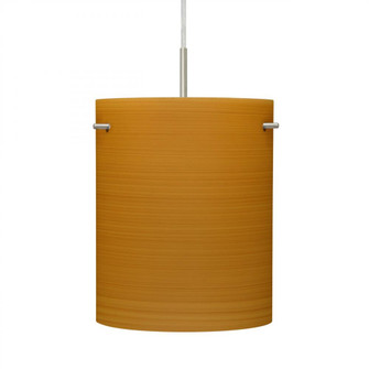 Besa Tamburo 8 Pendant for Multiport Canopy Oak Satin Nickel 1x11W LED (127|J-4006OK-LED-SN)