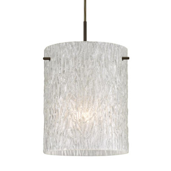 Besa Pendant for Multiport Canopy Tamburo 8 Bronze Glitter Stone 1x11W LED (127|J-4006GL-LED-BR)