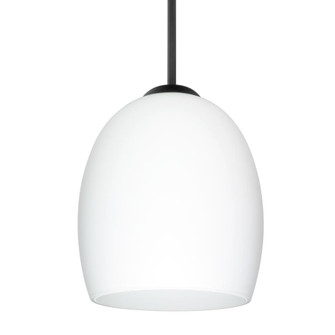 Besa Lucia LED Pendant For Multiport Canopy Opal Matte Black 1x9W LED (127|J-169707-LED-BK)