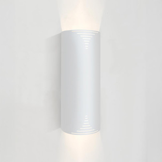Besa Edge 16 Sconce, White Finish, 2x6W LED (127|EDGE16-LED-WH)