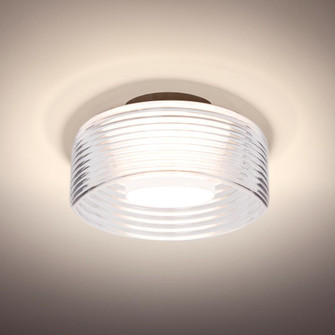 Belu Ceiling, Clear Shade, Bronze Finish, 1x5W LED (127|BELUCLC-LED-BR)