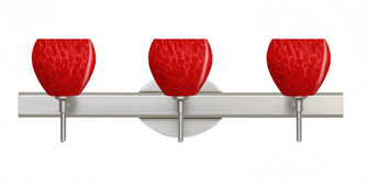 Besa Wall Tay Tay Satin Nickel Red Cloud 3x5W LED (127|3SW-5605RC-LED-SN)