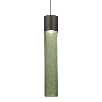 Besa Wanda 12 Pendant, Moss Bubble, Bronze Finish, 1x3W LED (127|1XT-WAND12MS-LED-BR)