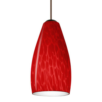 Besa Pendant Karli Bronze Red Cloud 1x50W MAX GY6.35 Base (127|1XT-7198RC-BR)