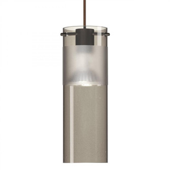 Besa Pendant Scope 7 Bronze Smoke/Frost 1x50W MAX GY6.35 Base MR16 (127|1XT-6527ES-BR)