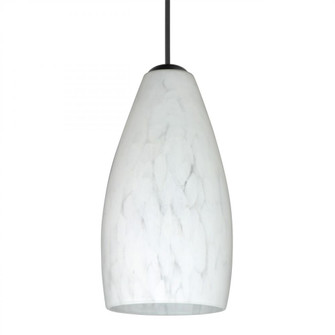 Besa Pendant Karli, Black Finish, Carrera 1x5W LED (127|1XC-719819-LED-BK)
