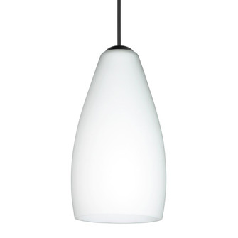 Besa Pendant Karli, Black Finish, Opal Matte 1x50W MAX GY6.35 Base (127|1XC-719807-BK)