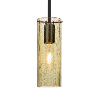 Besa, Juni 10 Stem Pendant, Gold Bubble, Black, 1x4W LED Filament (127|1TT-JUNI10GD-EDIL-BK)