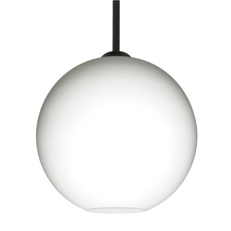 Besa Coco 12 Stem Pendant, Opal Matte, Black Finish, 1x60W Medium Base (127|1TT-COCO1207-BK)