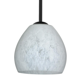 Besa Bolla Pendant Black Carrera 1x50W E12 base (127|1TT-412219-BK)