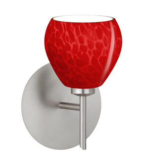 Besa Wall Tay Tay Satin Nickel Red Cloud 1x5W LED (127|1SW-5605RC-LED-SN)