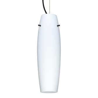 Besa Suzi 14 Pendant Opal Matte, Black, 1x9W LED (127|1KX-489707-LED-BK)