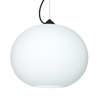 Besa Jordo LED Pendant 1Kx Opal Matte Black 1x11W LED (127|1KX-477507-LED-BK)