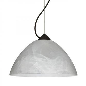 Besa Tessa LED Cable Pendant Marble Black 1x9W LED (127|1KX-420152-LED-BK)