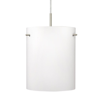 Besa Tamburo 8 Pendant Opal Matte Satin Nickel 1x11W LED (127|1JT-400607-LED-SN)