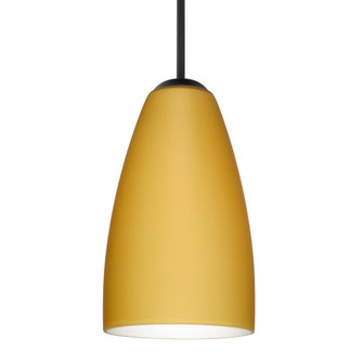 Besa Riva 9 LED Pendant Vanilla Matte Black 1x9W LED (127|1JT-1511VM-LED-BK)
