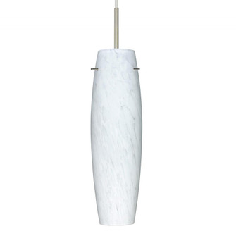 Besa Stilo 11 Pendant Satin Nickel Carrera 1x9W LED (127|1JC-412119-LED-SN)