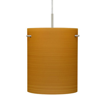 Besa Tamburo 8 Pendant Oak Satin Nickel 1x11W LED (127|1JC-4006OK-LED-SN)