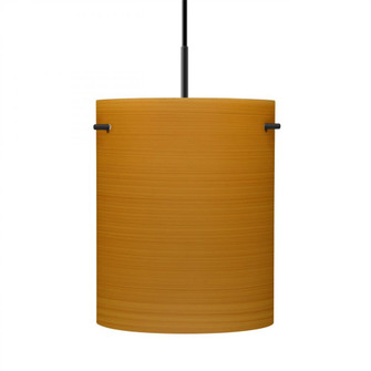 Besa Pendant Tamburo 8 Black Oak 1x100W Medium Base (127|1JC-4006OK-BK)