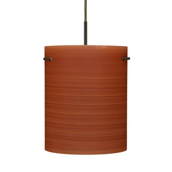 Besa Pendant Tamburo 8 Bronze Cherry 1x100W Medium Base (127|1JC-4006CH-BR)