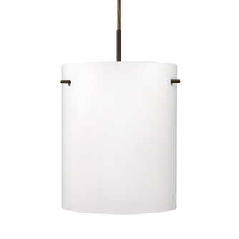 Besa Tamburo 8 Pendant Opal Matte Bronze 1x11W LED (127|1JC-400607-LED-BR)