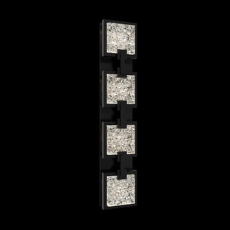 Pop Star 26IN LED 3000K/3500K/4000K/5000K Outdoor Wall Light in Black with Optic Glass (1118061|BWSW50526-BK)