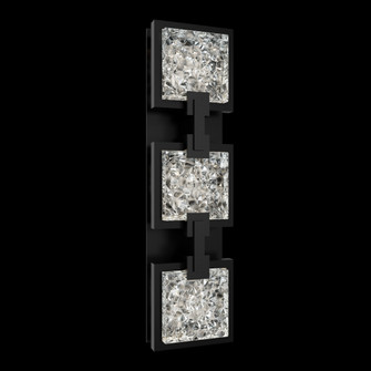 Pop Star 19IN LED 3000K/3500K/4000K/5000K Outdoor Wall Light in Black with Optic Glass (1118061|BWSW50519-BK)