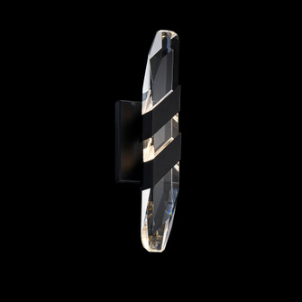 Traverse 16IN LED 3000K/3500K/4000K/5000K Wall Sconce in Black with Optic Crystal (1118061|BWS18516-BK)