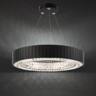 Andean 33IN LED 3000K/3500K/4000K/5000K Pendant in Charcoal Oak with Optic Crystal (1118061|BPD88533-CO)