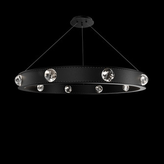 Kollard 36IN LED 3000K/3500K/4000K/5000K Pendant in Black with Optic Haze® Quartz (1118061|BPD42536-BK)