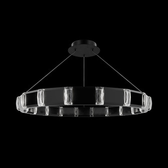 Jounce 36IN LED 3000K/3500K/4000K/5000K Pendant in Black Polished Nickel with Radiance Crystal Dus (1118061|BPD19536-NB)