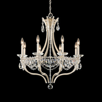 Adley 8 Light 120V Chandelier in Antique Silver and Clear Heritage Handcut Crystal (168|S77508-48H)